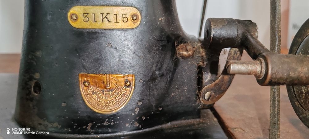 Mașină de cusut Vintage Singer