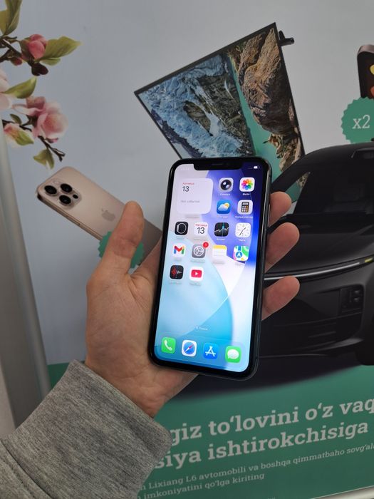 iPhone 11 память 64gb срочно сотилади окиб тел килила