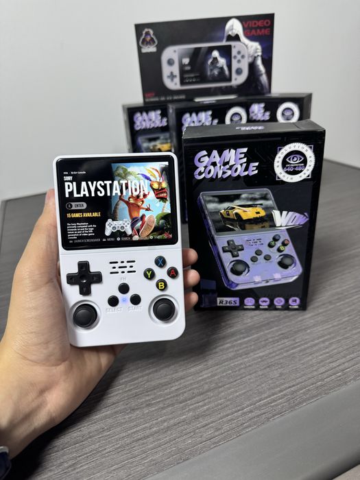Mini playstation game consol