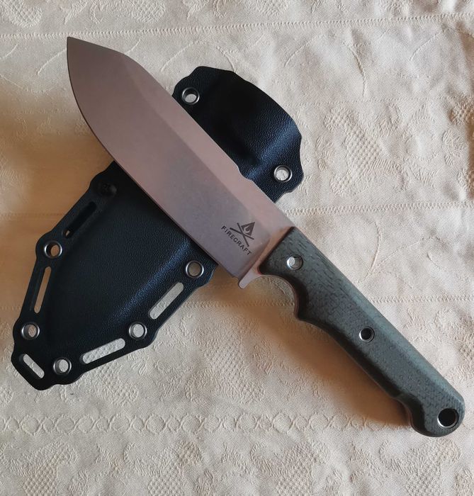 Легендарният White River Firecraft FC5 (CPM-S35VN / Green Micarta) –USA, Чисто Нов!