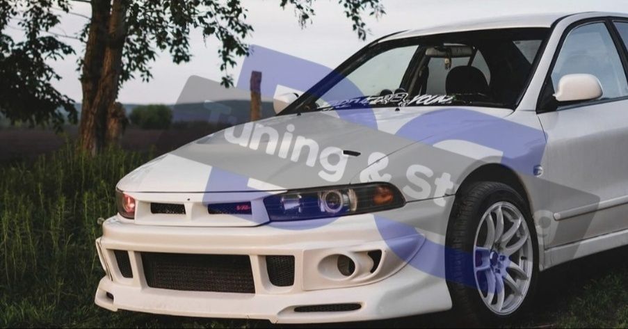 Передний бампер Dolphin Mitsubishi Galant 8 / Legnum