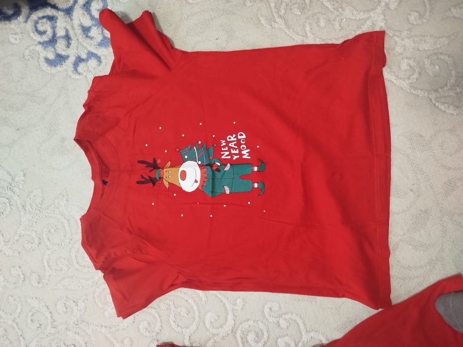 Новогодние Футболки парные ФемилиЛук