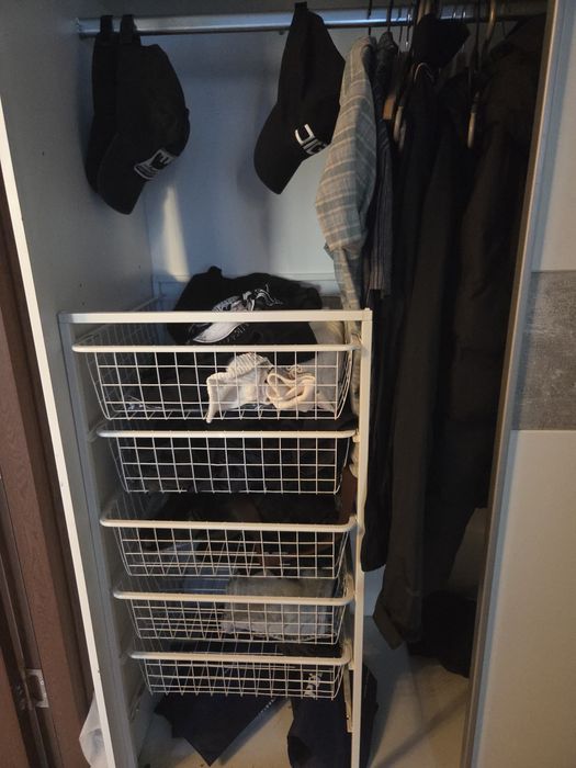 Ikea closet organizer - Jonaxel