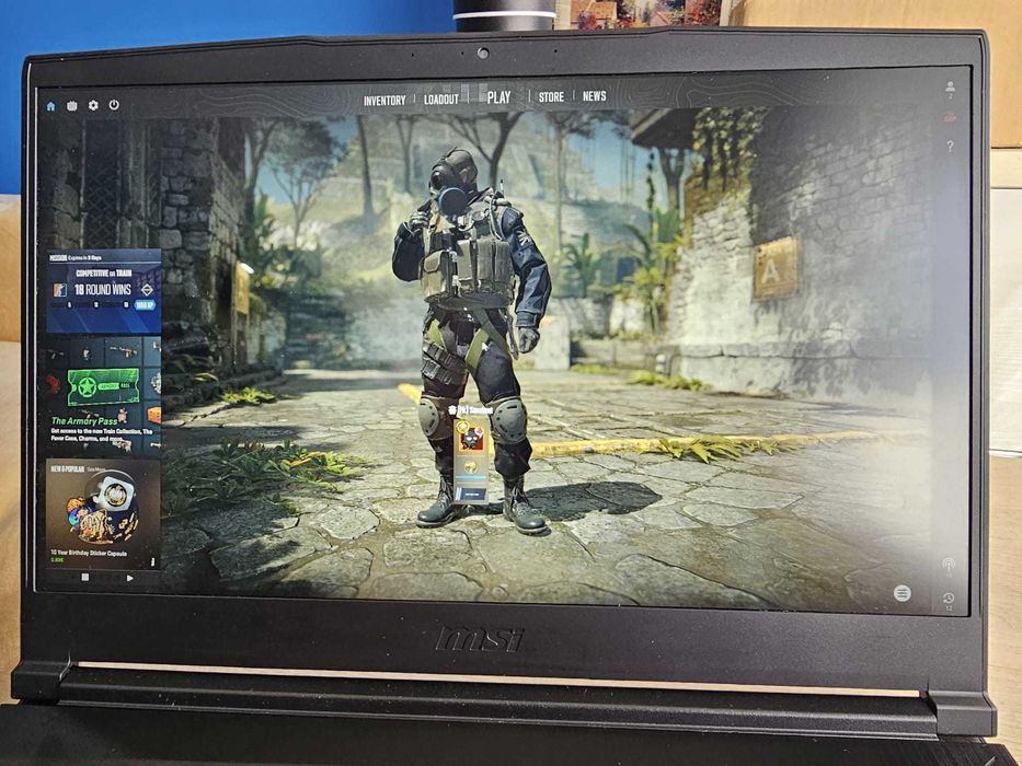 Laptop Gaming MSI Intel I5 RTX 4060 8GB