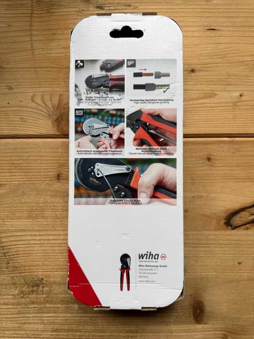 Cleste automat pentru sertizat pini, WIHA 41246, 0.08 si 16 mm2