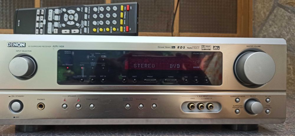Denon AVR-1404 5.1 канала с дистанционно