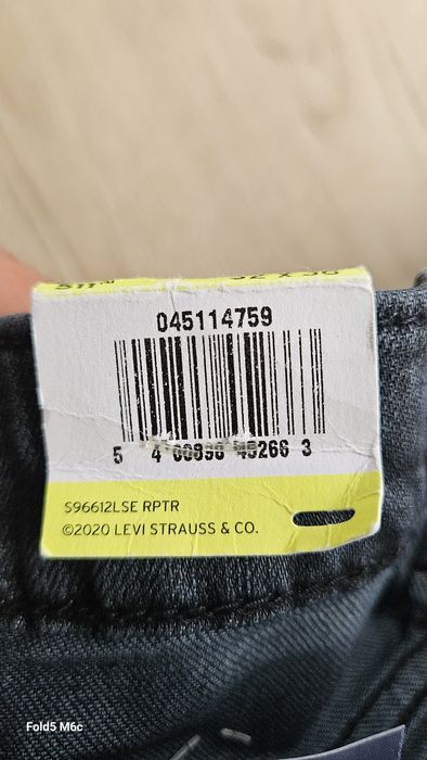 Levi's 511 slim flex, măsura 32/34,culoare safir, noi.