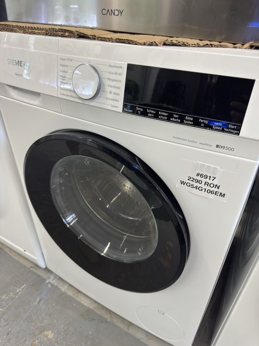 Mașină de spălat rufe Siemens 10 kg iQ500 WG54G106EM