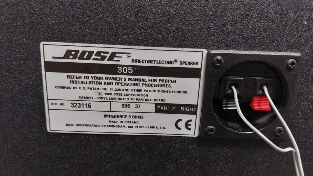 Колони Bose 305 (уникат) Direct Reflecting много запазени, масивни и м
