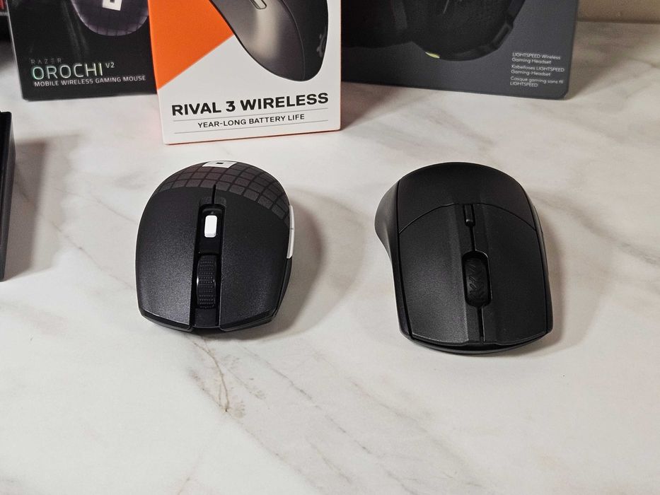 Безжичен комплект: клавиатура Redragon + Logitech G435 + мишка