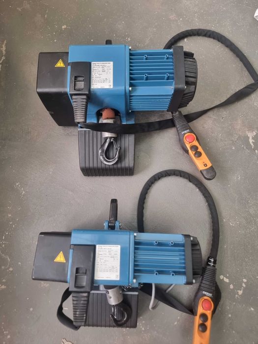 Electropalan cu lant Demag 125 kg si 500 kg