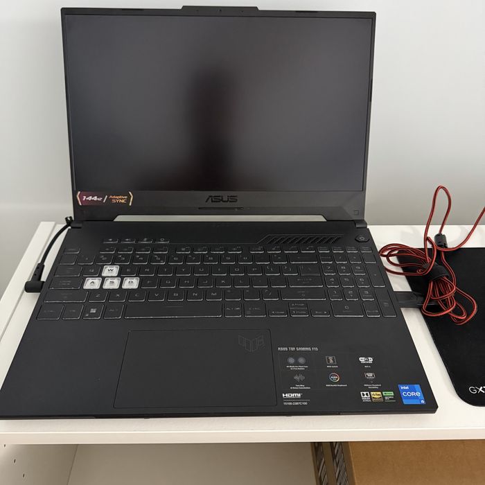 Laptop Gaming ASUS TUF F15 FX507ZC4, Intel Core i5-12500H 4.50 GHz, 15.6", Full HD, 144Hz, 16GB, 512GB SSD, NVIDIA GeForce RTX3050 4GB GDDR6, Win 11