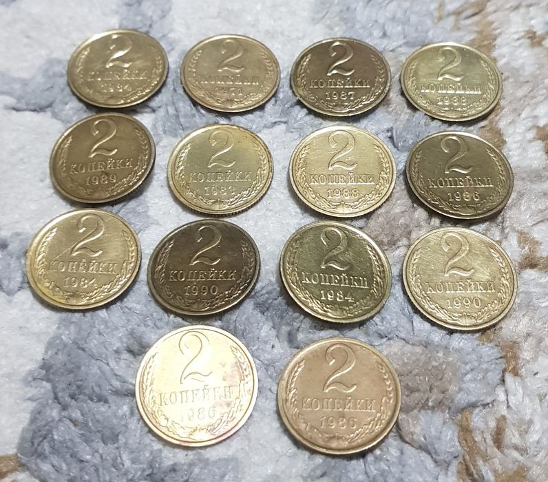 Монеты СССР,  копейки, монеты, обмен