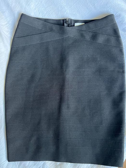 Черна бандажна пола