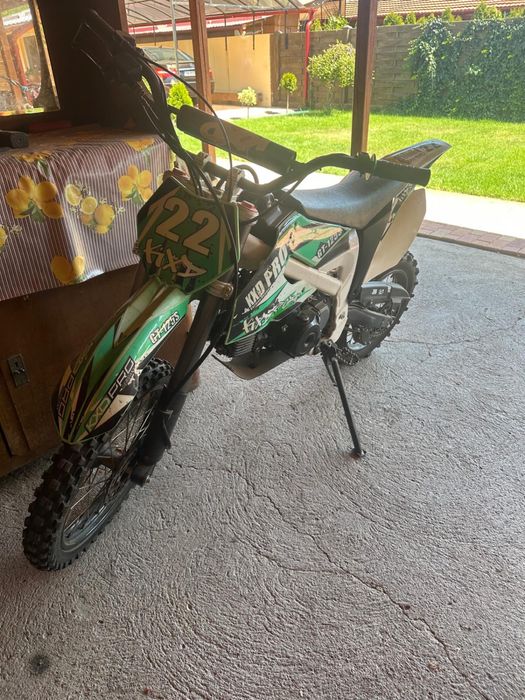 Motocross KXD 125cc – stare foarte bună, pornește la buton