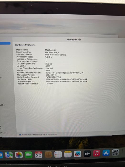 Apple MacBook Air 13" 2019