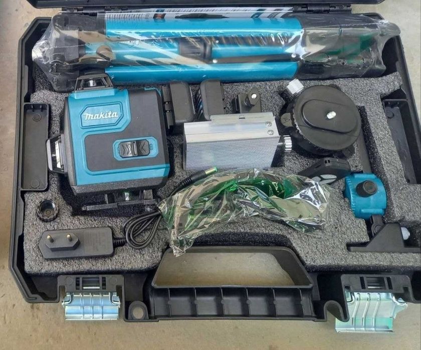 Бепул доставка 16 линия лазерный уровень нивелир 4D 360⁰ MAKITA новый