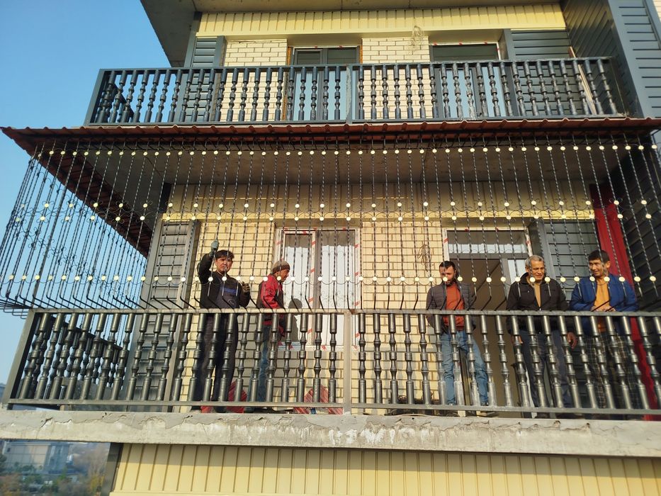 Решотка. Решётьки. казерок кладка балкон