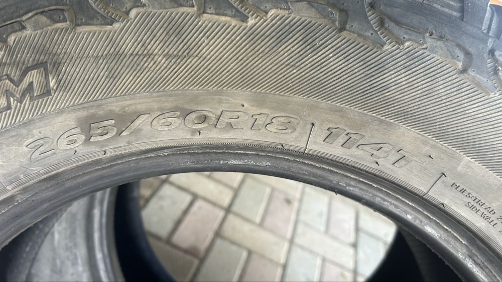 Продам шины 265/60 р18