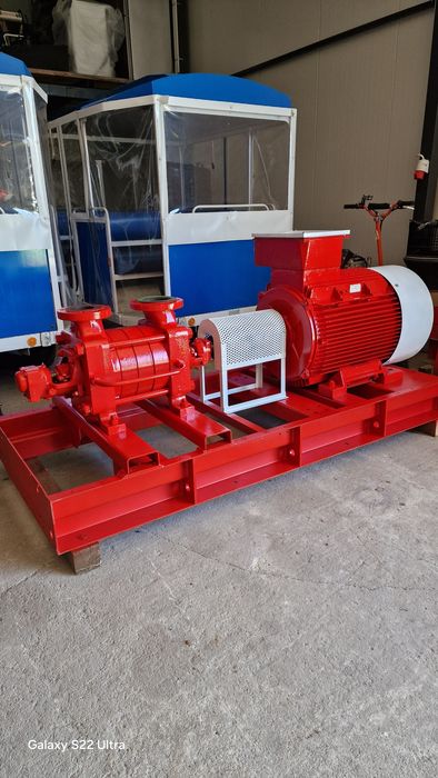 Motopompa irigati balastiera electrice / Diesel KSB 3 Sertare Presiune 17.5 bar / 75 kw Stoc 10 buc