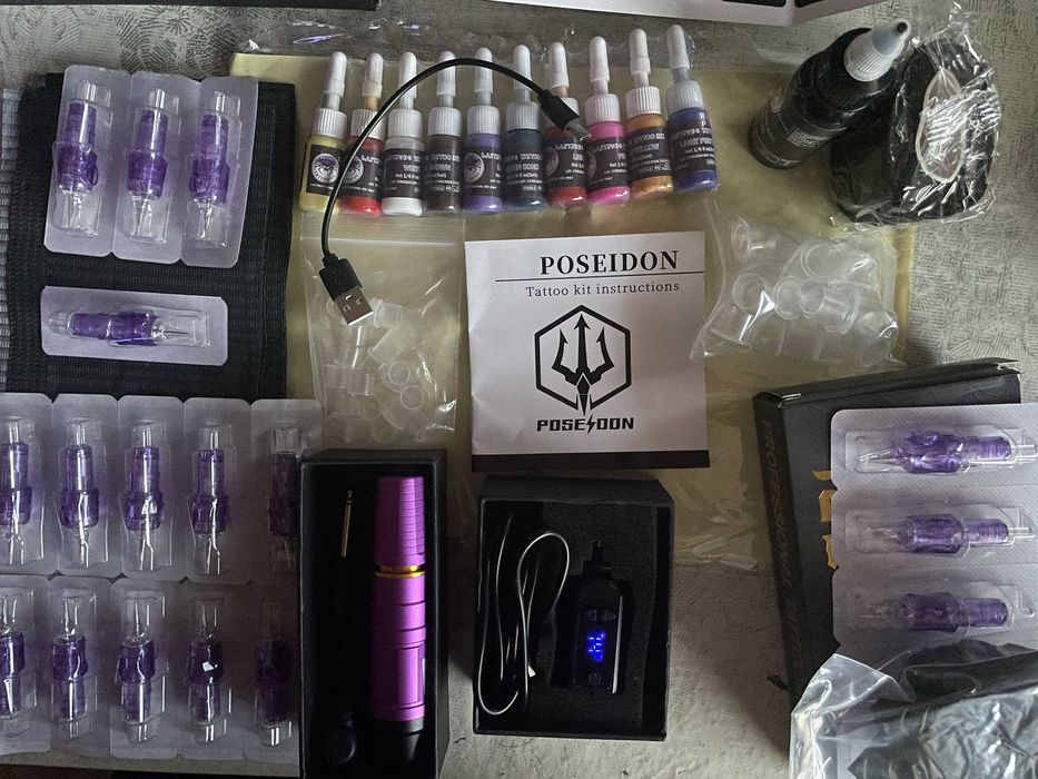 Безжична Машинка за татуировки Poseidon