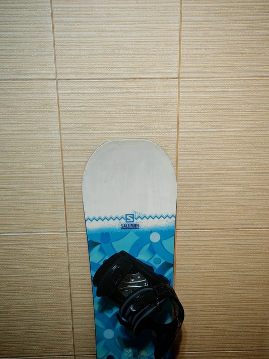 Placa snowboard Salomon 140 cm-boots burton