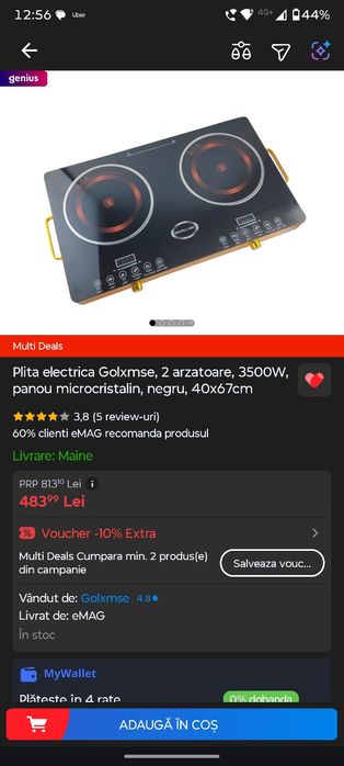 Plita electrica Golxmse