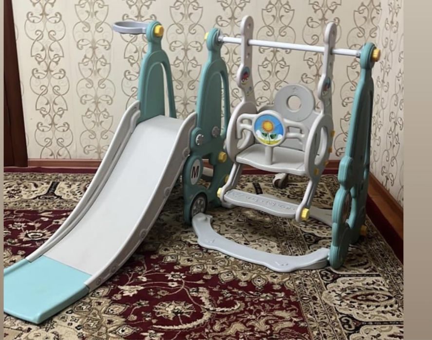 горка качелясымен сатылады (новый)