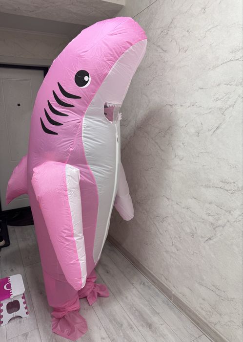 Надувной костюм акула