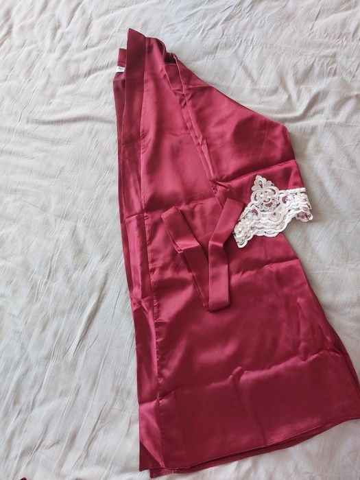 Шелковый комплект для сна пижама