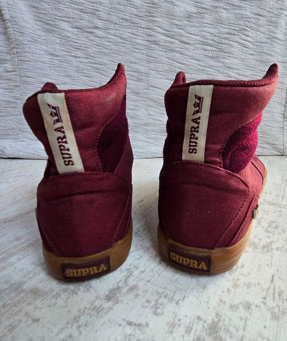 Мъжки кецове Supra Vaider Burgundy