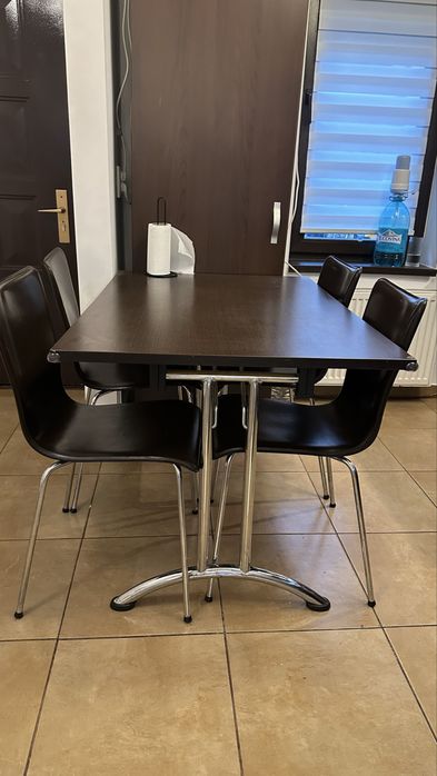 Mobila bucatarie cu plita, cuptor, hota, chiuveta si baterie