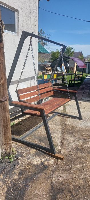 Продам качеля беседка скамейка