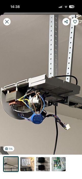 automatizare ușă garaj NICE model SHEL50