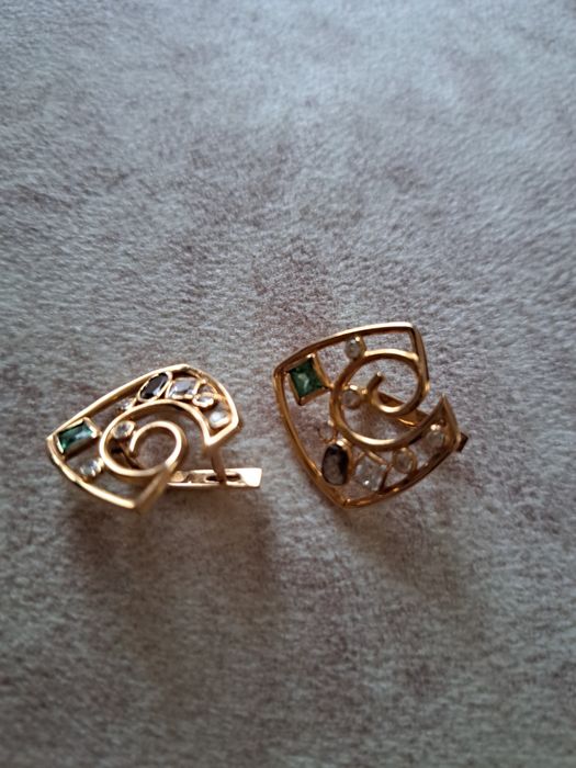 Золотые серьги 583проба,5.7общ.вес