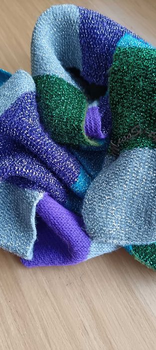 Miss Sixty оригинален зимен шал с блясък