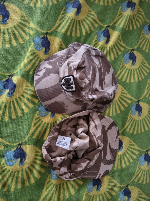 Capelă militară, verde pădure sau camuflaj deșert, mărimea 56