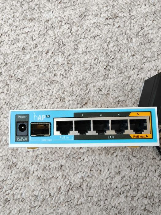 Router Wireless MikroTik hAP AC RB962UiGS