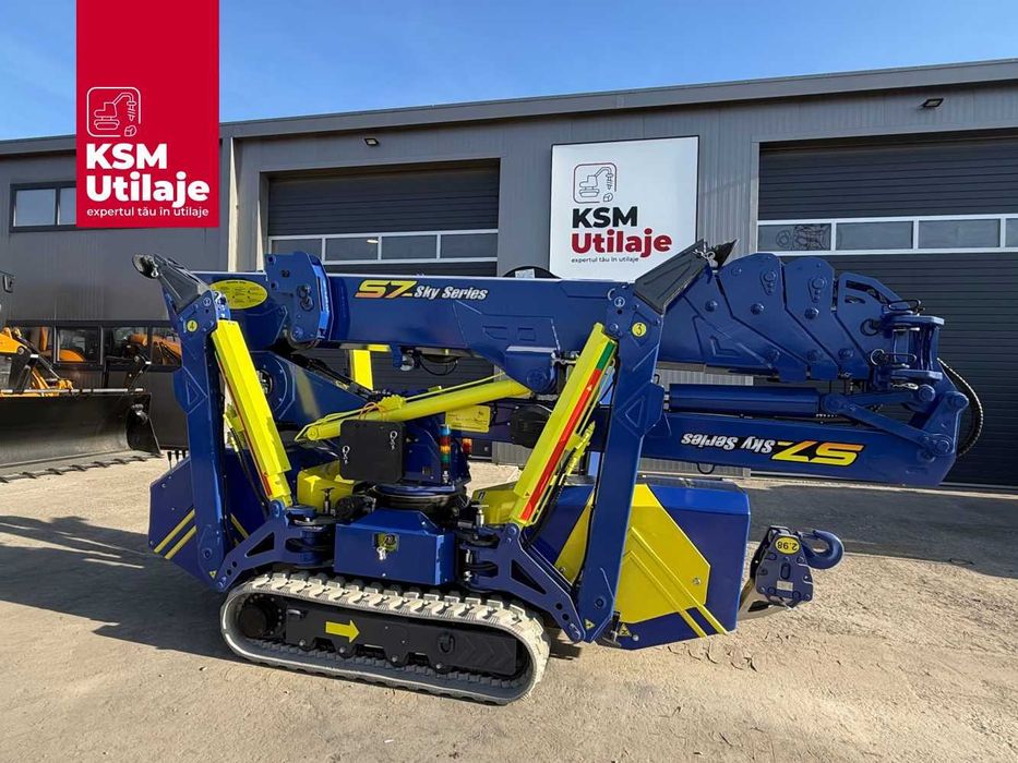 Mini Macara Spider Hibrid SPT S7 3t 17m Jib Inclus Stoc KSM