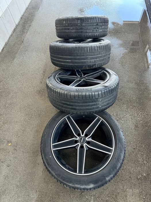 Roti complete vara 19 Mercedes GLA GLB jante anvelope ca noi