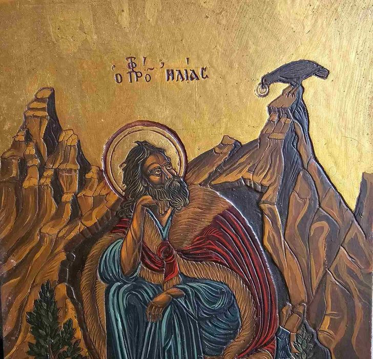 Икони Свети Илия и Исус Христос