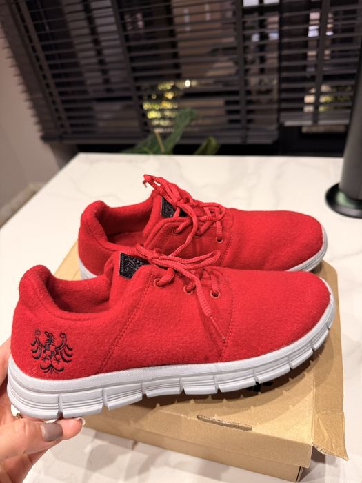 Adidasi din lana merinos Tiroler loden