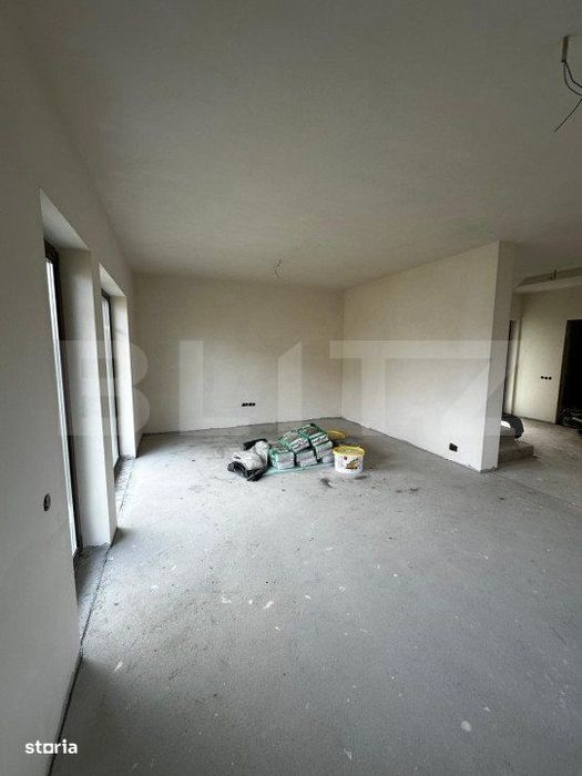 Duplex semifinisat de vanzare , 120 mp , 385 teren, garaj! Gilau