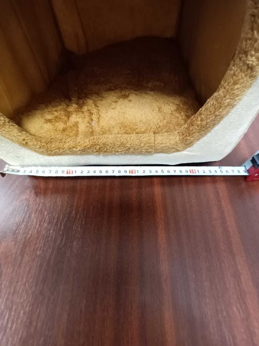 Casuta pentru pisici si catei, demontabila si lavabila, noua-70 lei