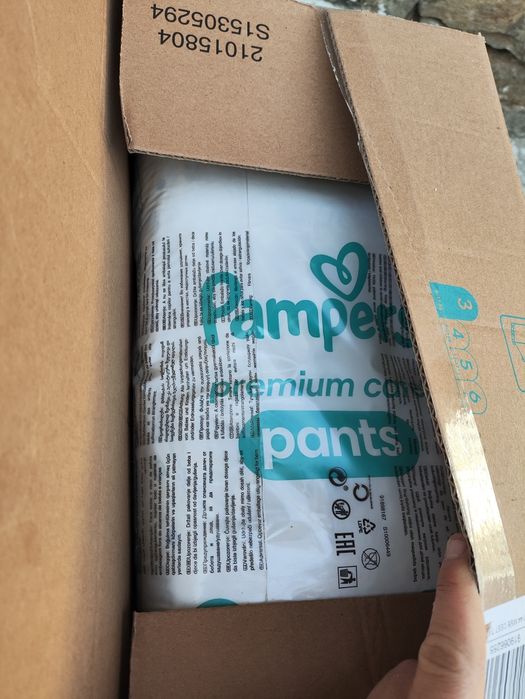 Гащички Pampers premium care 3