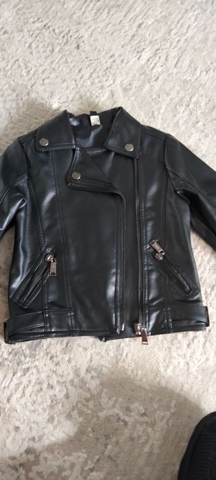 Детская кожаная куртка