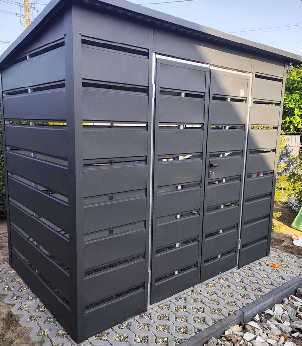 Copertină 3 m × 2 m din panouri • Orice culoare RAL