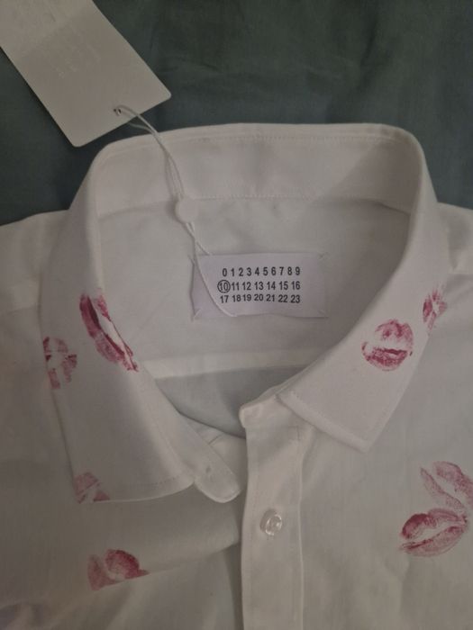 Maison margiela artisanal kiss риза размер 48