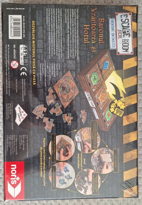 Joc Escape Room „Baronul, vrajitoarea si hotul”