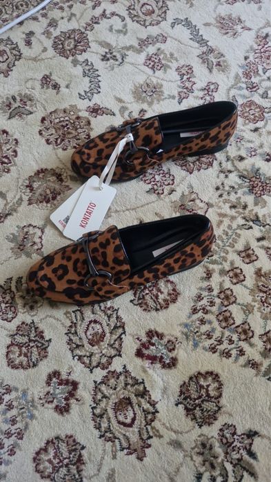 Продам обувь в леопардовом цвете, Италия